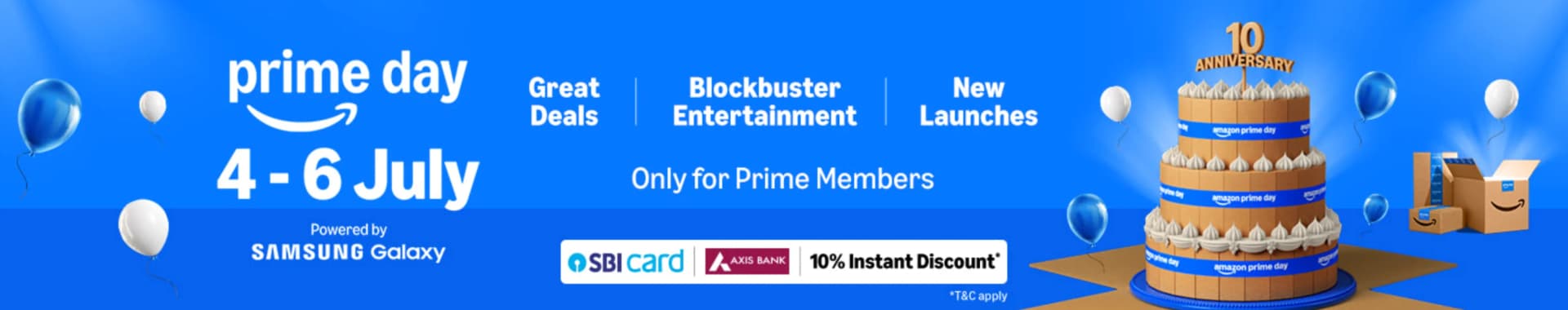 Amazon Prime Day 2026 India — July 4 to 6 sale dates and deals