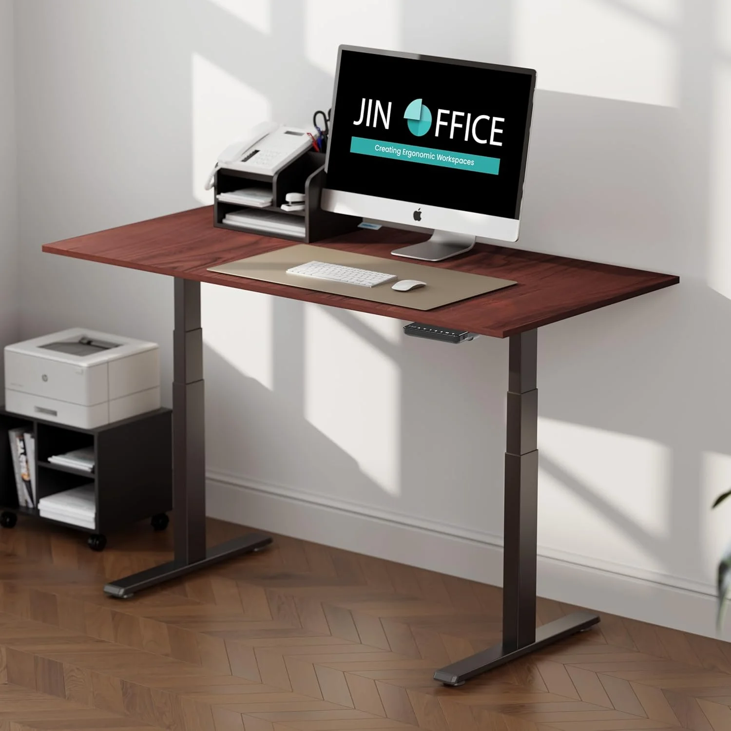 JIN OFFICE Titan Premium Electric Height Adjustable Desk