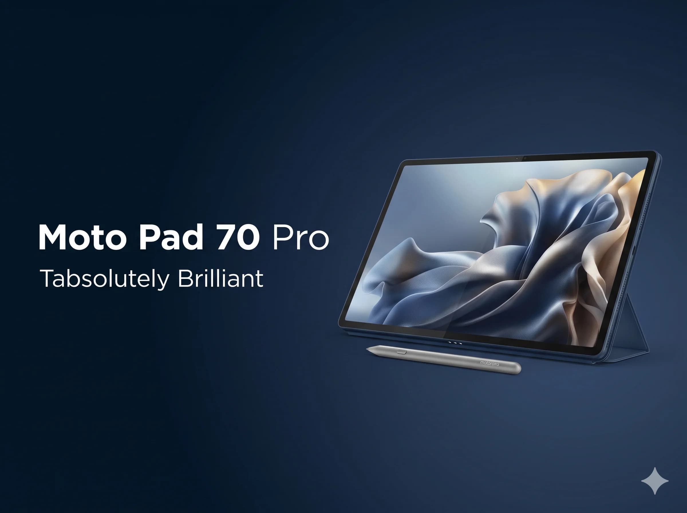 Moto Pad 70 Pro launch India 2026 — Snapdragon 8s Gen 4 tablet